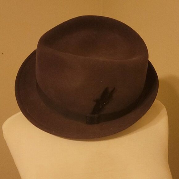 Paul Frederick fedora wool hat xlarge.